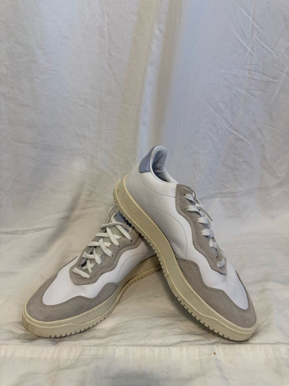 Adidas Men's SC Premiere Shoes: White, Grey, and Periwinkle
